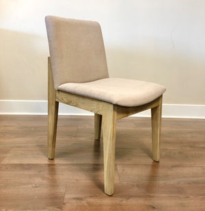 Falun Dining Chair Natural Side View