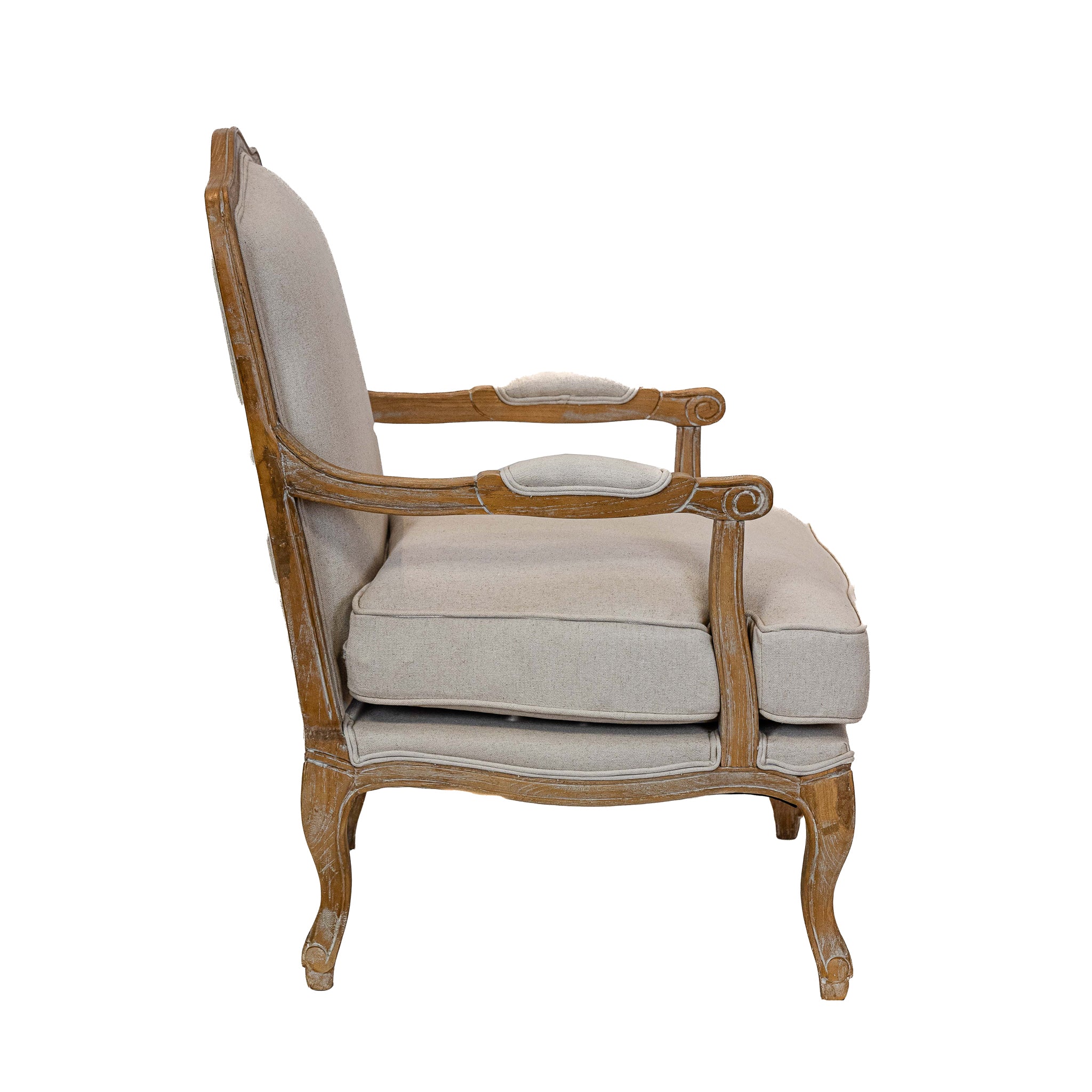 Stunning Ridley Chateaux Accent Chair in the French Begere style