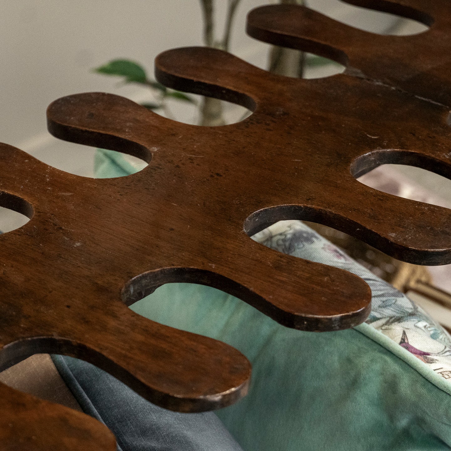 19th Century Mahogany Boot Rack