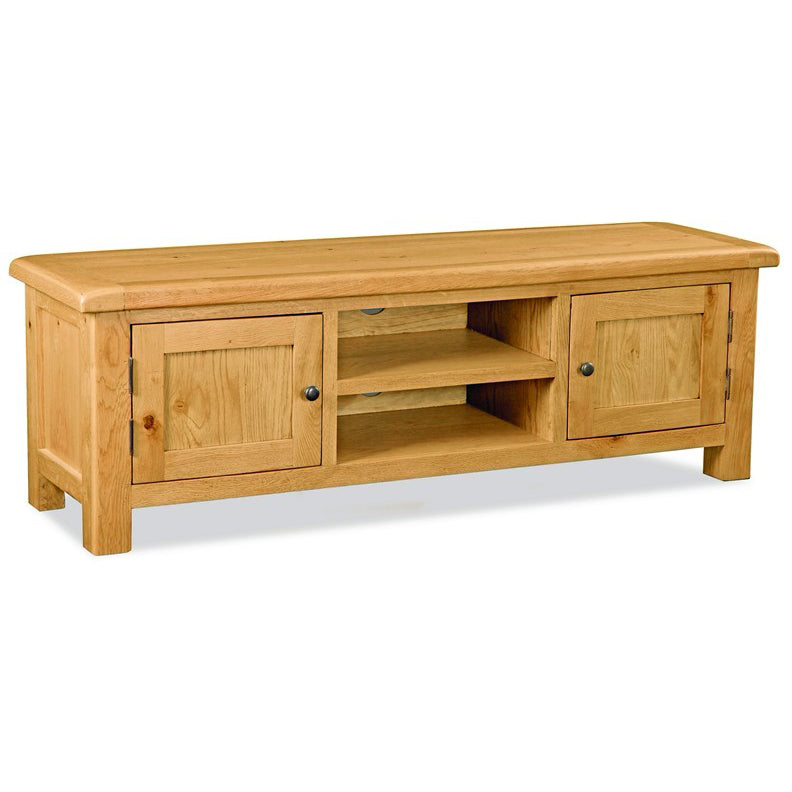 Salisbury Extra Large Tv unit with an oak finish